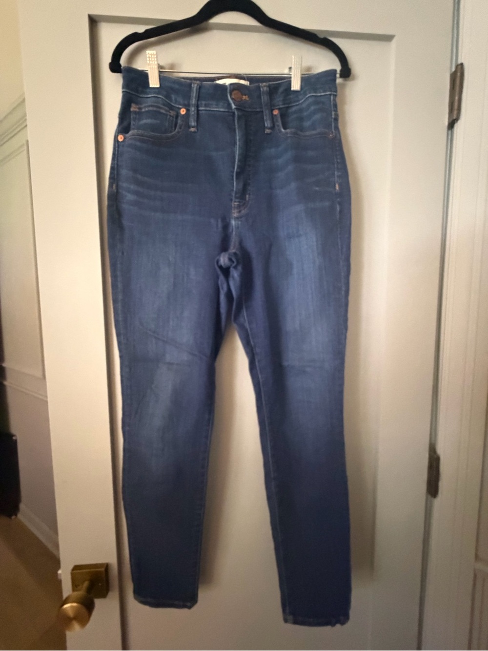 Madewell High-Rise Women's Blue Stretch Skinny Jeans
